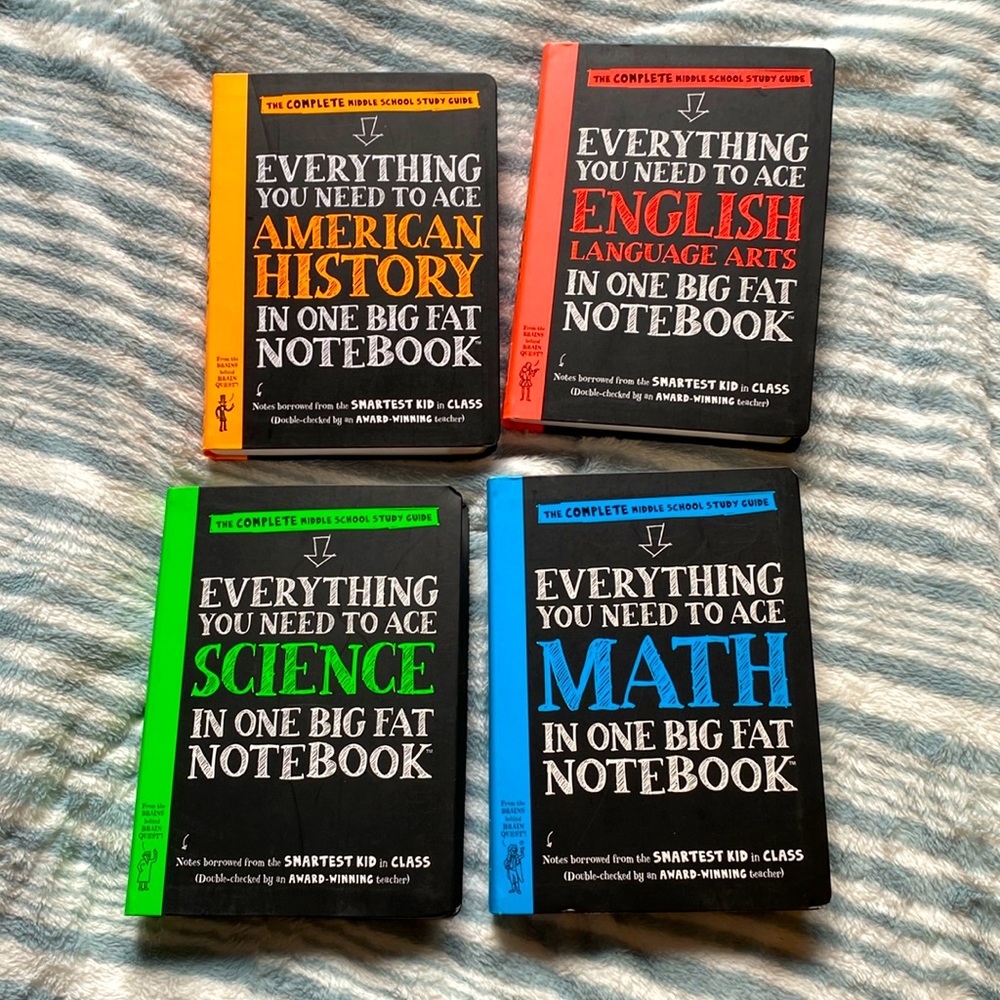 Complete Middle School Study Guide Bundle - Picture 1 of 4